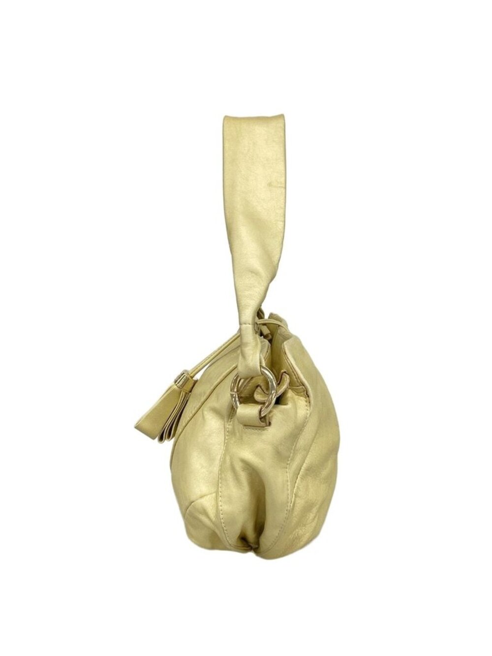 Celine Handbag Bittersweet Gold Leather - Picture 4 of 10